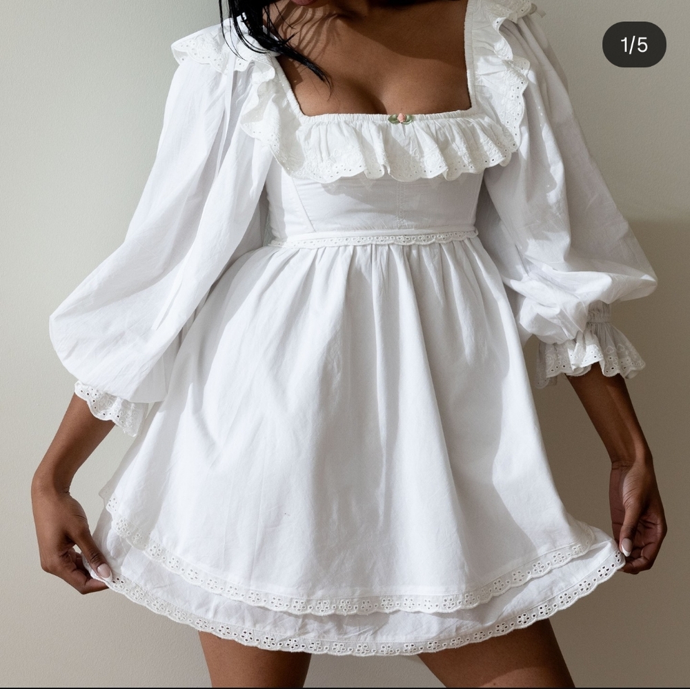 Kitteny Lornette Dress In Small